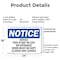Signmission Exit Sign, Plastic, 24 in W, 18 in H, This Is Not An Exit Or Entrance Door OS-2PACK-NS-P-1824-L-16698 - alternate 8